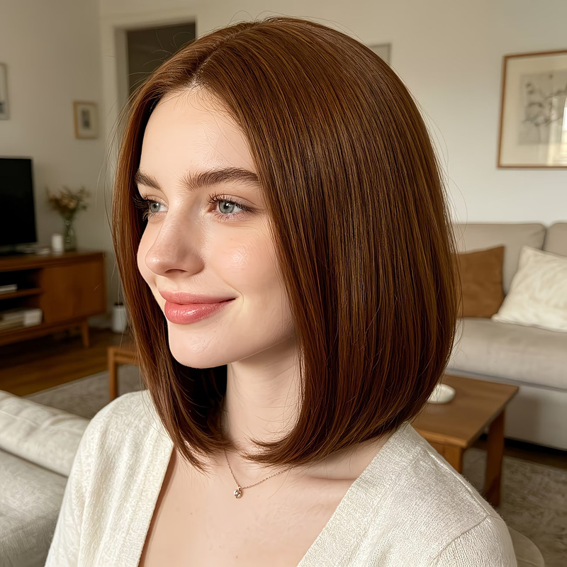 Wig Fiber Net - Peruka typu bob z krótką, lekką
