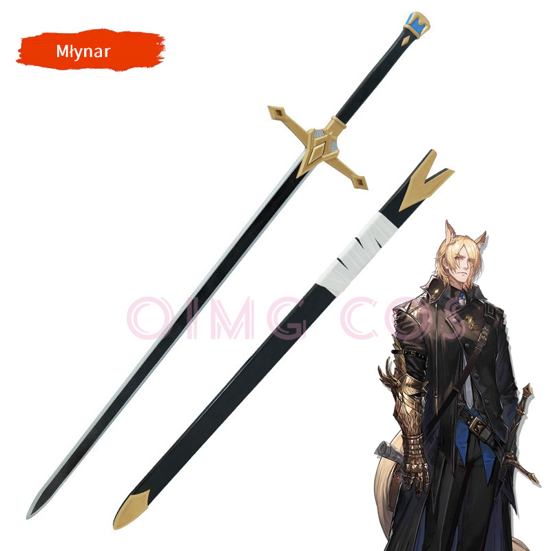 Cosplay Prop Knife - Arknights Mlynar - Rekwizyty do Cosplayu,