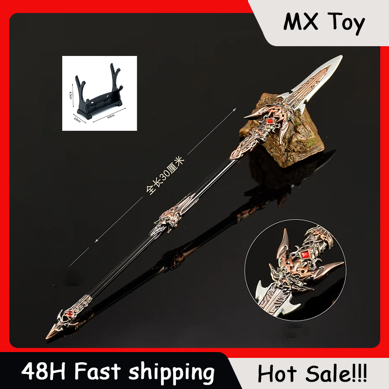 Cosplay Prop Katana - 30cm Naraka Figurka Gra Zabawka Miecz,