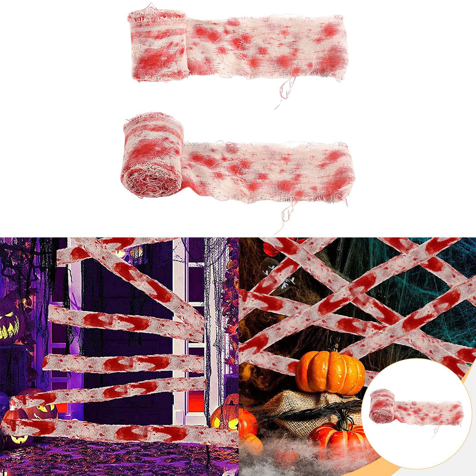 Easy Cosplay Prop - Halloweenowe przerażające rekwizyty fotograficzne z materiału,