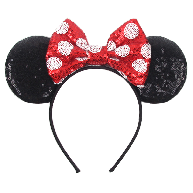 Cosplay Prop Bow - Uszy Myszki Miki Disneya Nakrycie Głowy