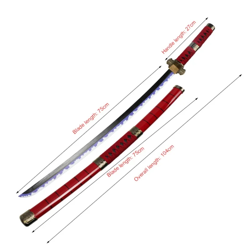 2026 Roronoa Zoro Katana Anime – Cosplay Prop Katana recenzja i cena