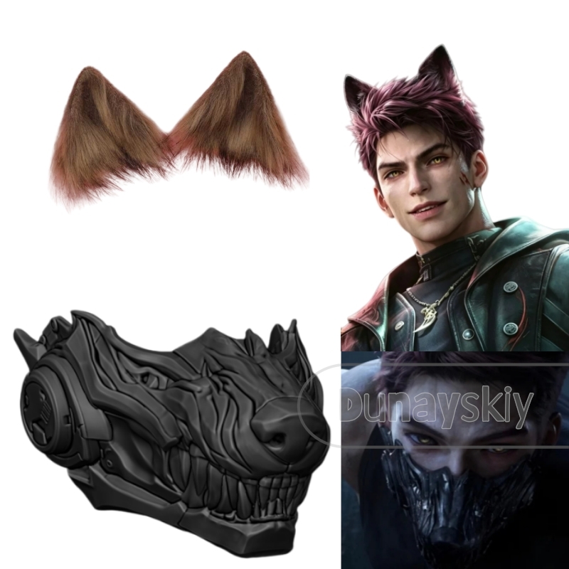 Maska Wilka Valko z Love and D – Cosplay Prop 3D Print Settings recenzja i cena