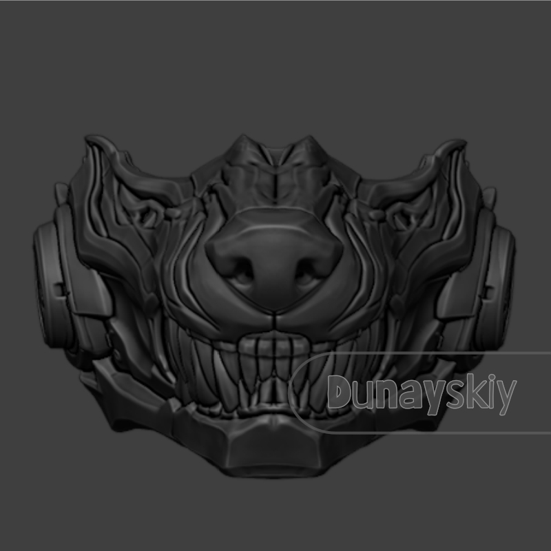Maska Wilka Valko z Love and D – Cosplay Prop 3D Print Settings recenzja i cena
