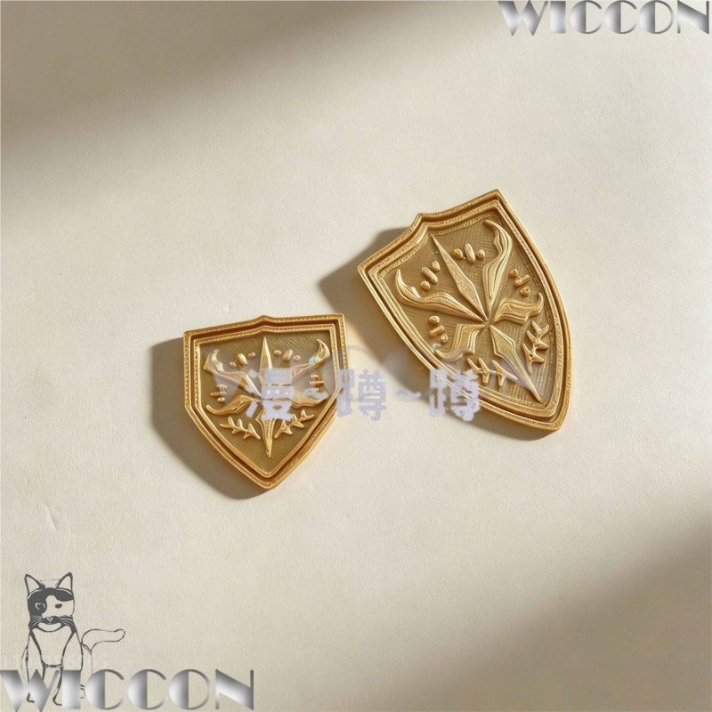Złoty emblemat szkoły Tsukinom – Cosplay Prop 3D Print Settings recenzja i cena