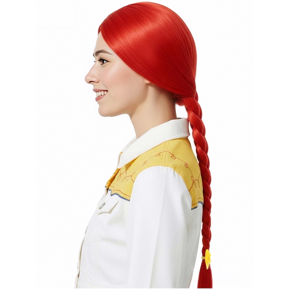 Jasnoczerwona peruka syntetycz – Cosplay Prop Bow recenzja i cena