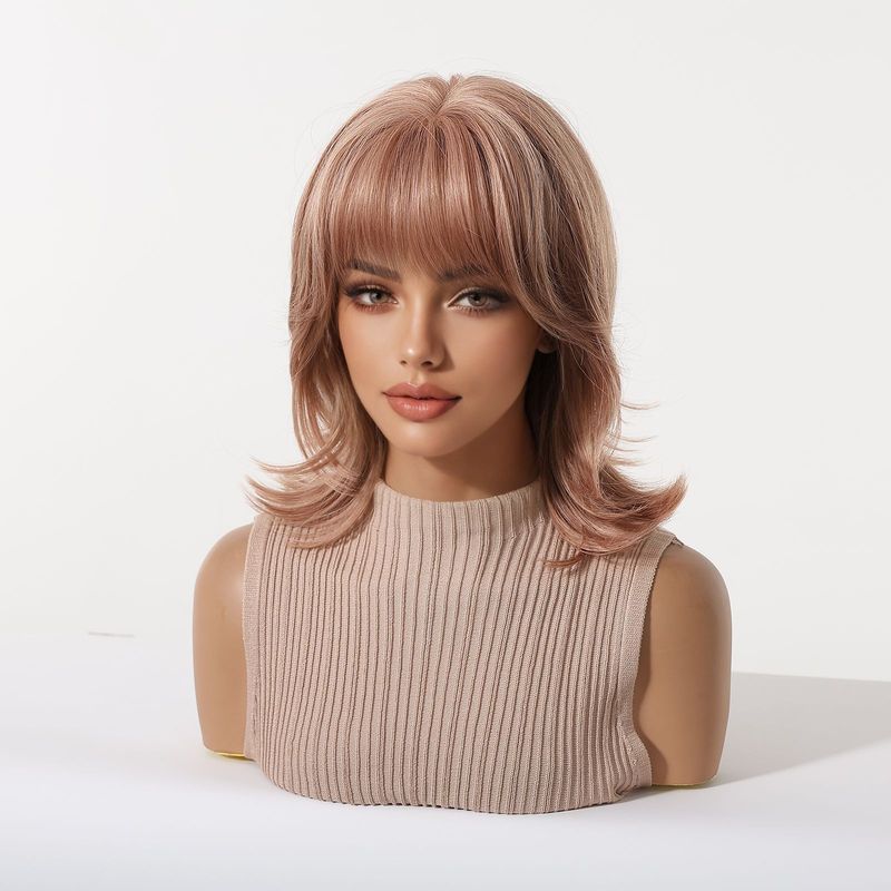 Peruka damska z grzywką, loki  – Wig Fiber Net recenzja i cena