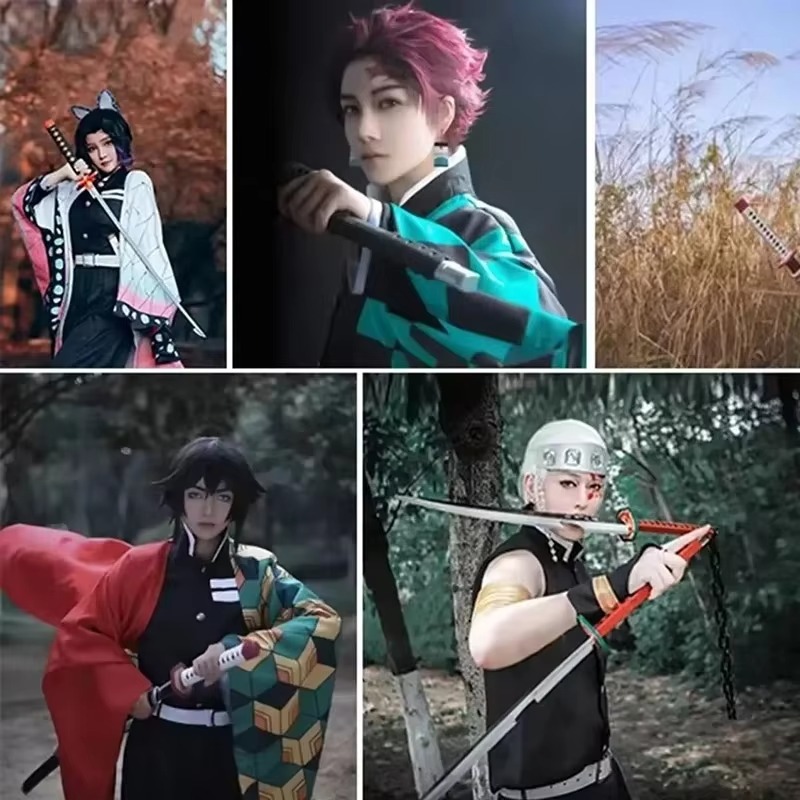 41in/104cm Demon Slayer Katana – Cosplay Prop Katana recenzja i cena