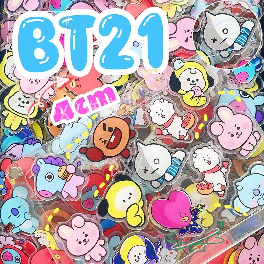 100 szt. BT21 BTS Jednowarstwo – Acrylic Cosplay Prop recenzja i cena