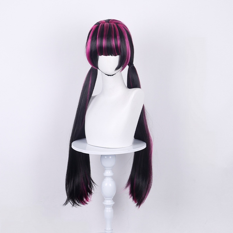 Peruka do cosplayu Draculaura  – Wig Fiber Net recenzja i cena