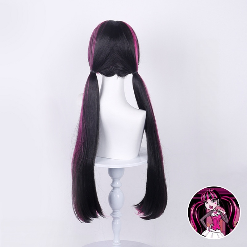 Peruka do cosplayu Draculaura  – Wig Fiber Net recenzja i cena