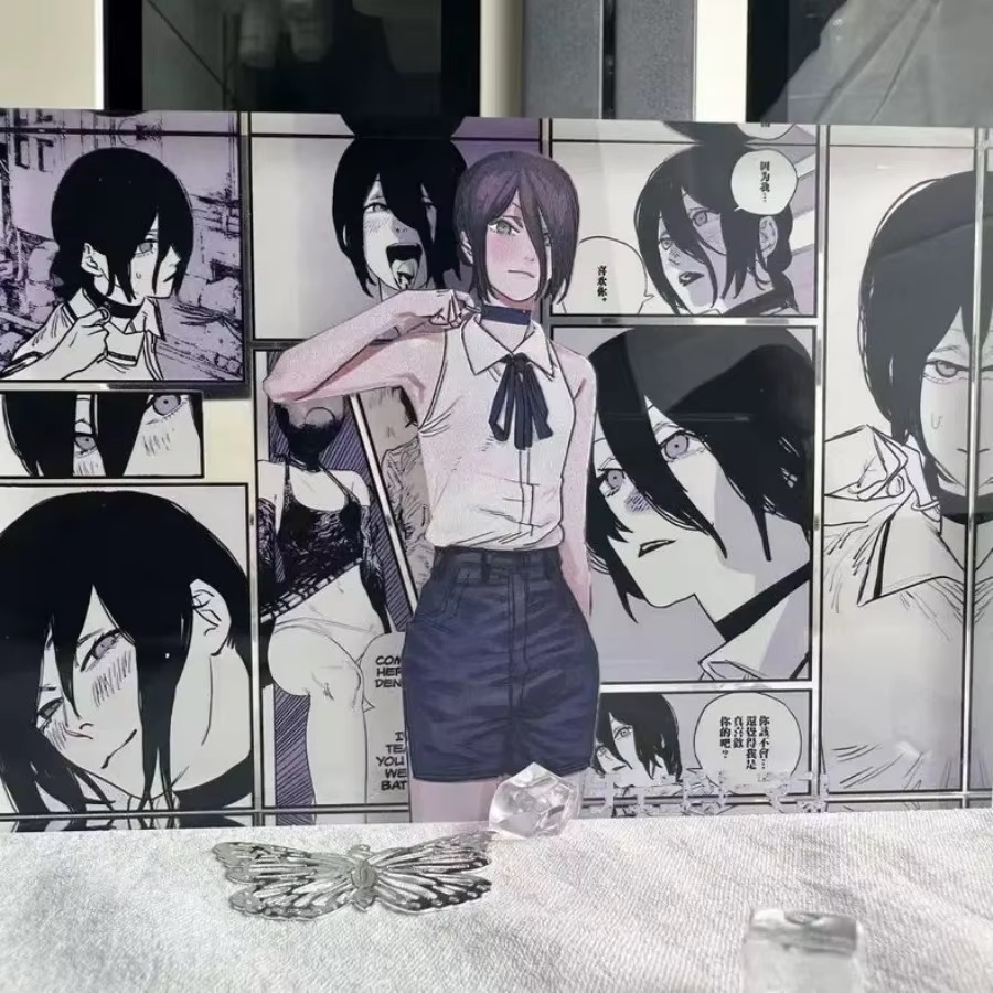 Figurka Anime Denji i Reze, Ak – Acrylic Cosplay Prop recenzja i cena