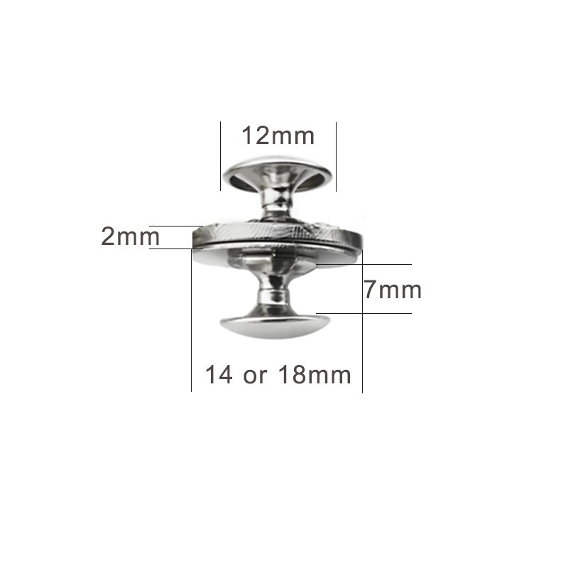 (10 zestawów/partia) 14mm-18mm – Snap Fastener Set recenzja i cena
