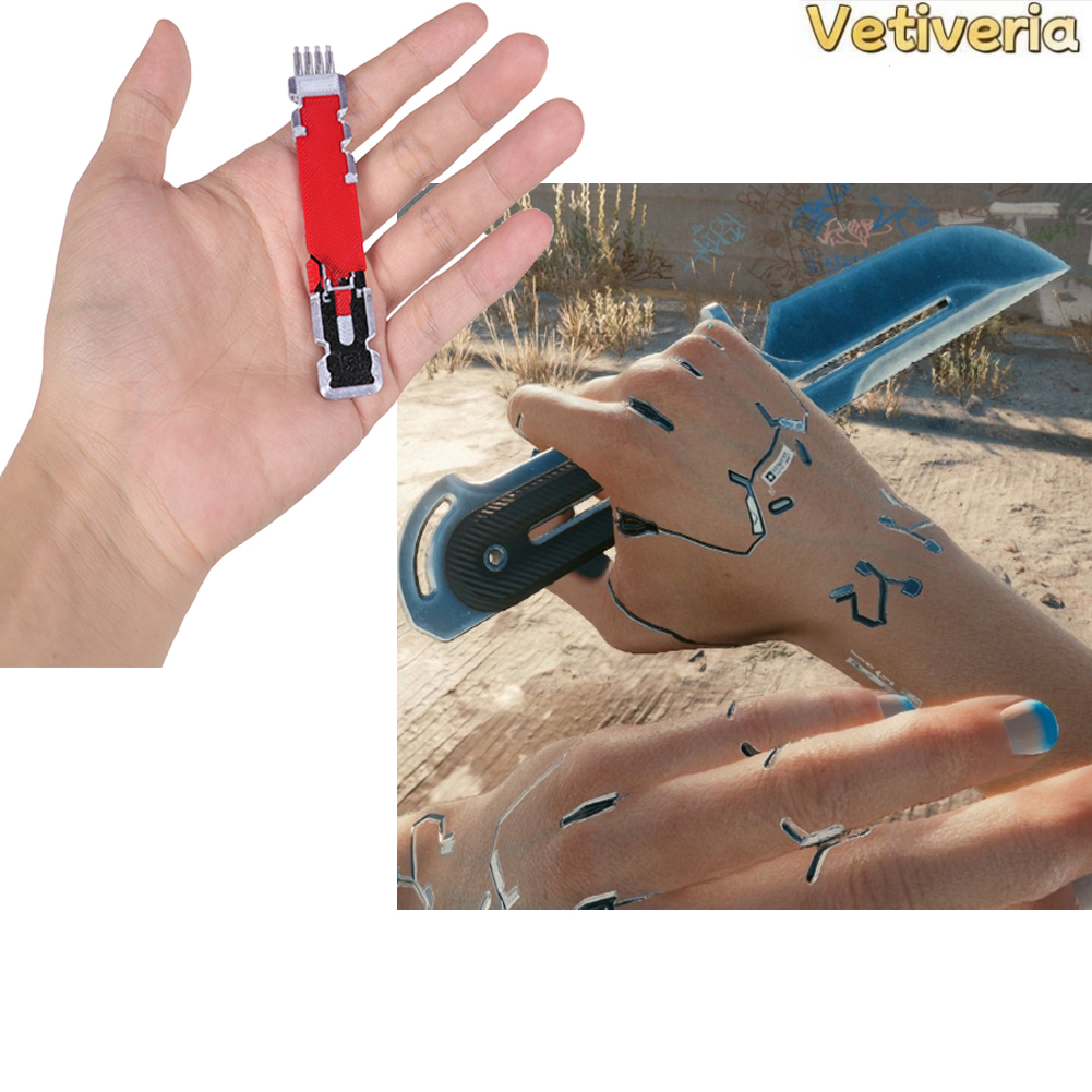 Gra dla dorosłych 2077 V Chip  – Cosplay Prop Knife recenzja i cena